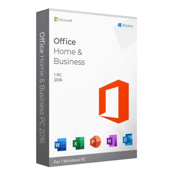 Microsoft Office 2016 Home & Business for Windows PC